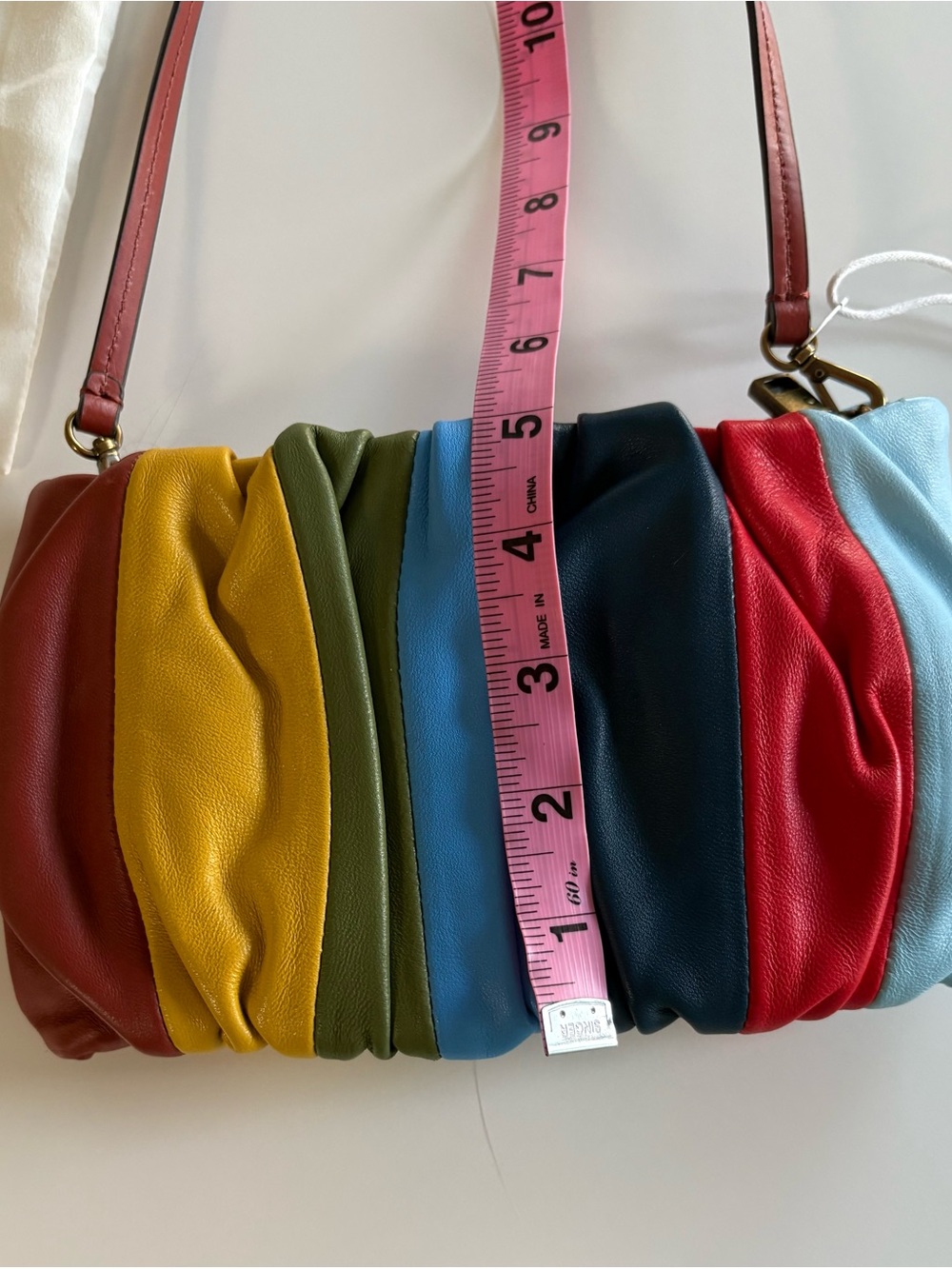 STAUD Bean Bag Rainbow 🌈 NWT - Picture 12 of 13